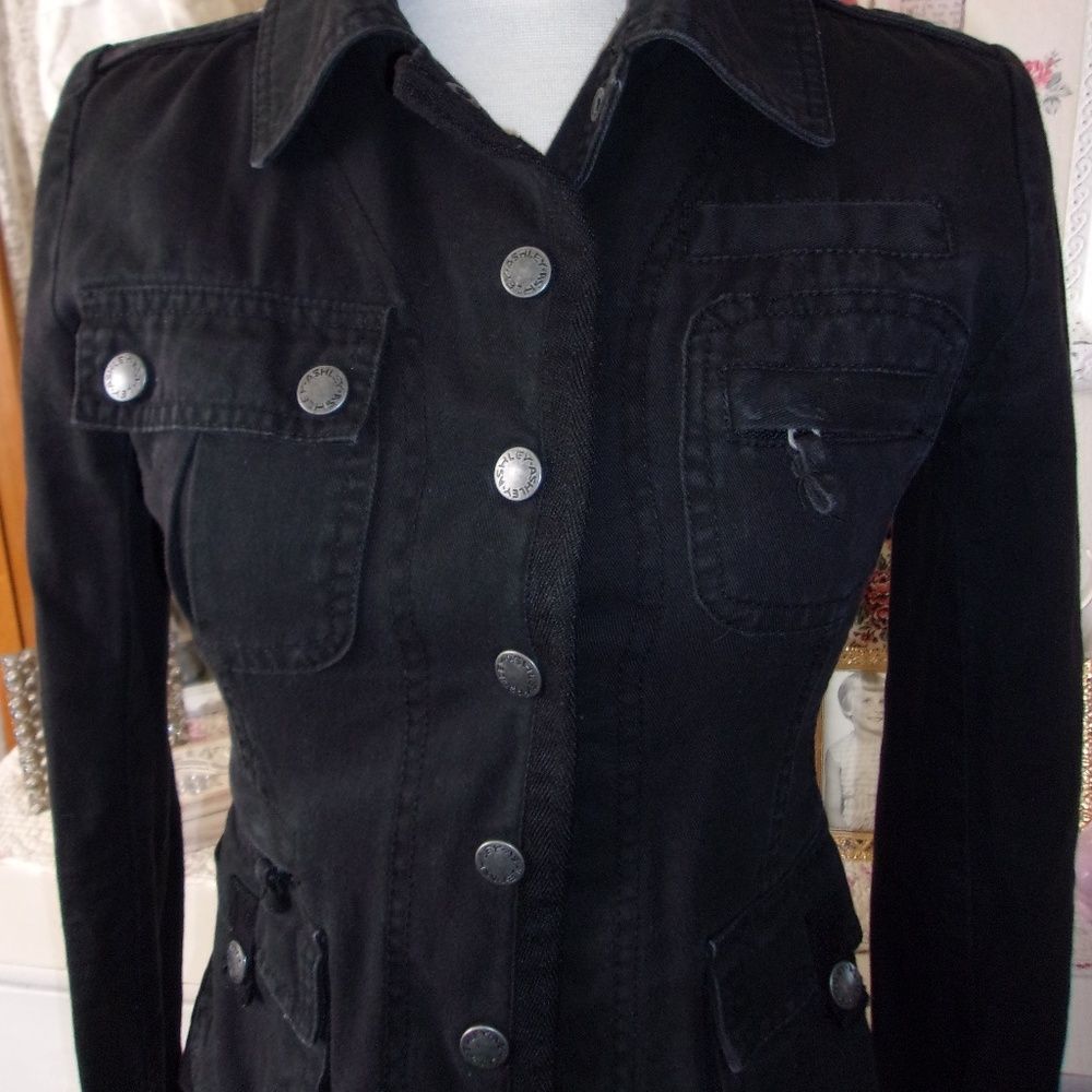 CLEARANCE PRICE Black Denim Jacket